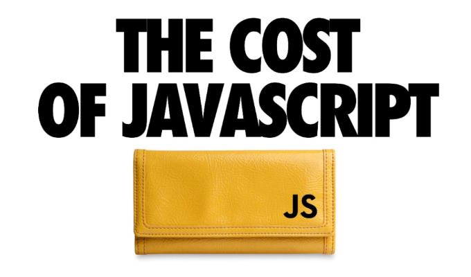 The Cost Of JavaScript In 2018