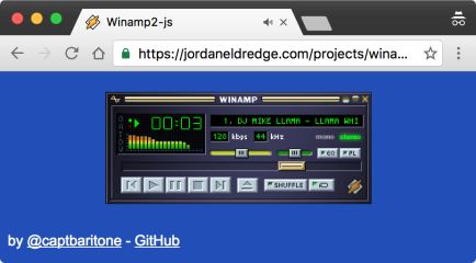 Winamp2-js • Winamp in your browser