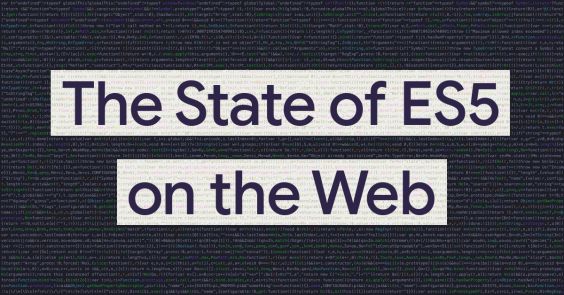 The State of ES5 on the Web