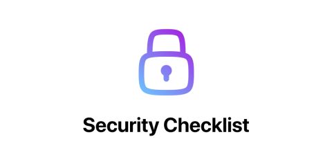 Security Checklist