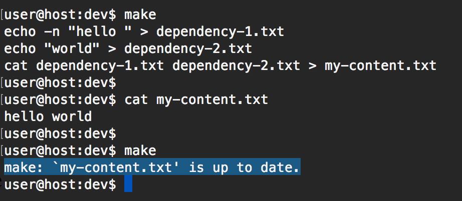Modern makefiles used the right way in 2020