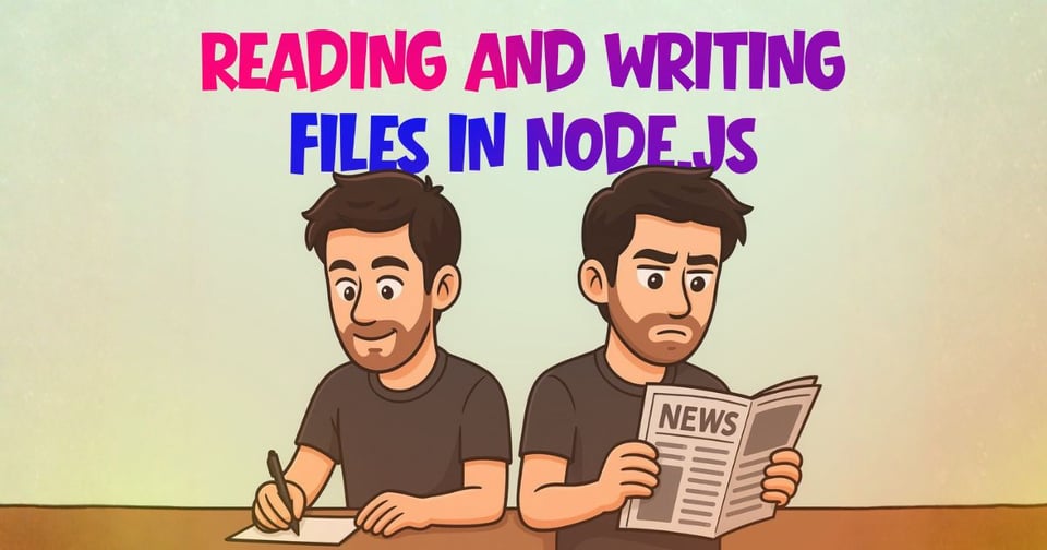 Reading and Writing Files in Node.js (The Complete Modern Guide)
